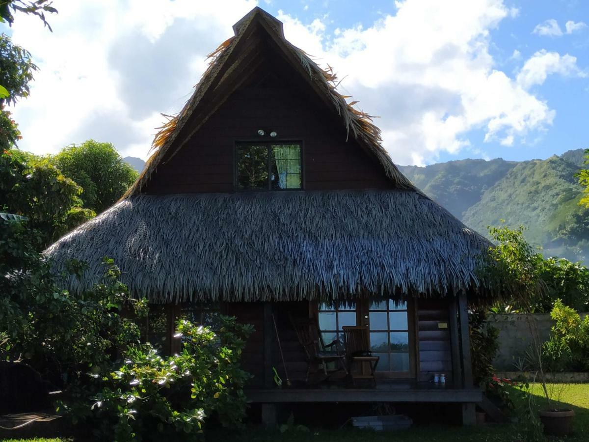 Vila Bungalow Bord De Mer Paea Exteriér fotografie