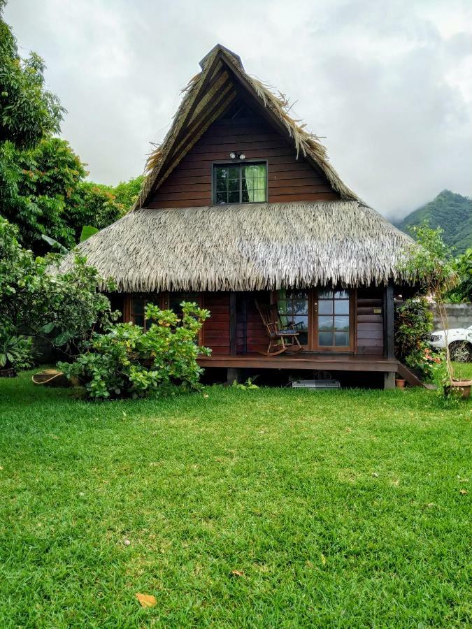 Vila Bungalow Bord De Mer Paea Exteriér fotografie